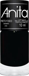 Esmalte preto fosco Anita
